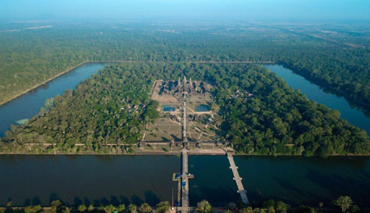 Angkor Wat, a stunning religious monument in Cambodia, is featured on mlt.capital.